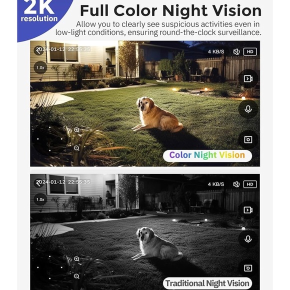 New in box Smart Bulb Security Camera - White - Picture 7 of 9